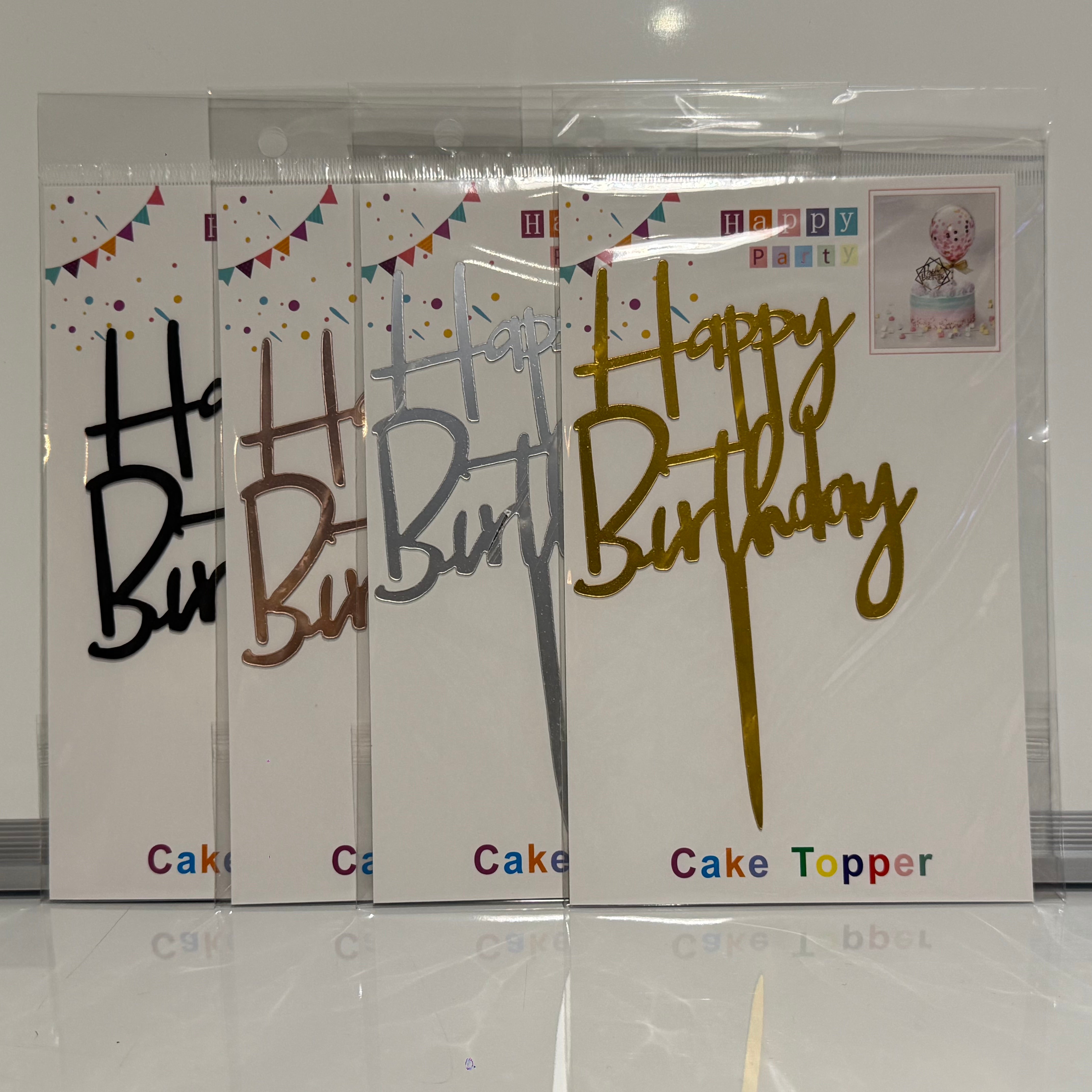 Birthday Cake Toppers