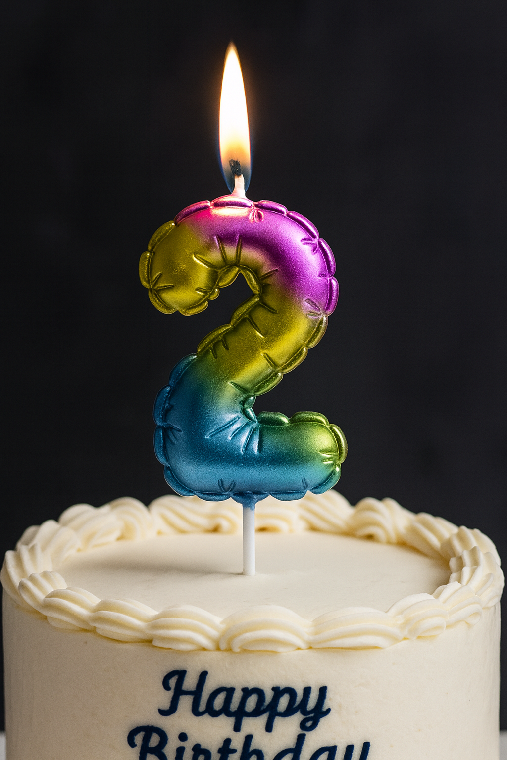 Helium Balloon Numbered Candles