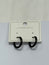 Plain Black Men Earrings