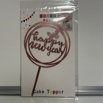 Happy New Year Cake Topper