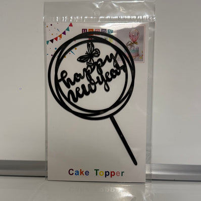 Happy New Year Cake Topper