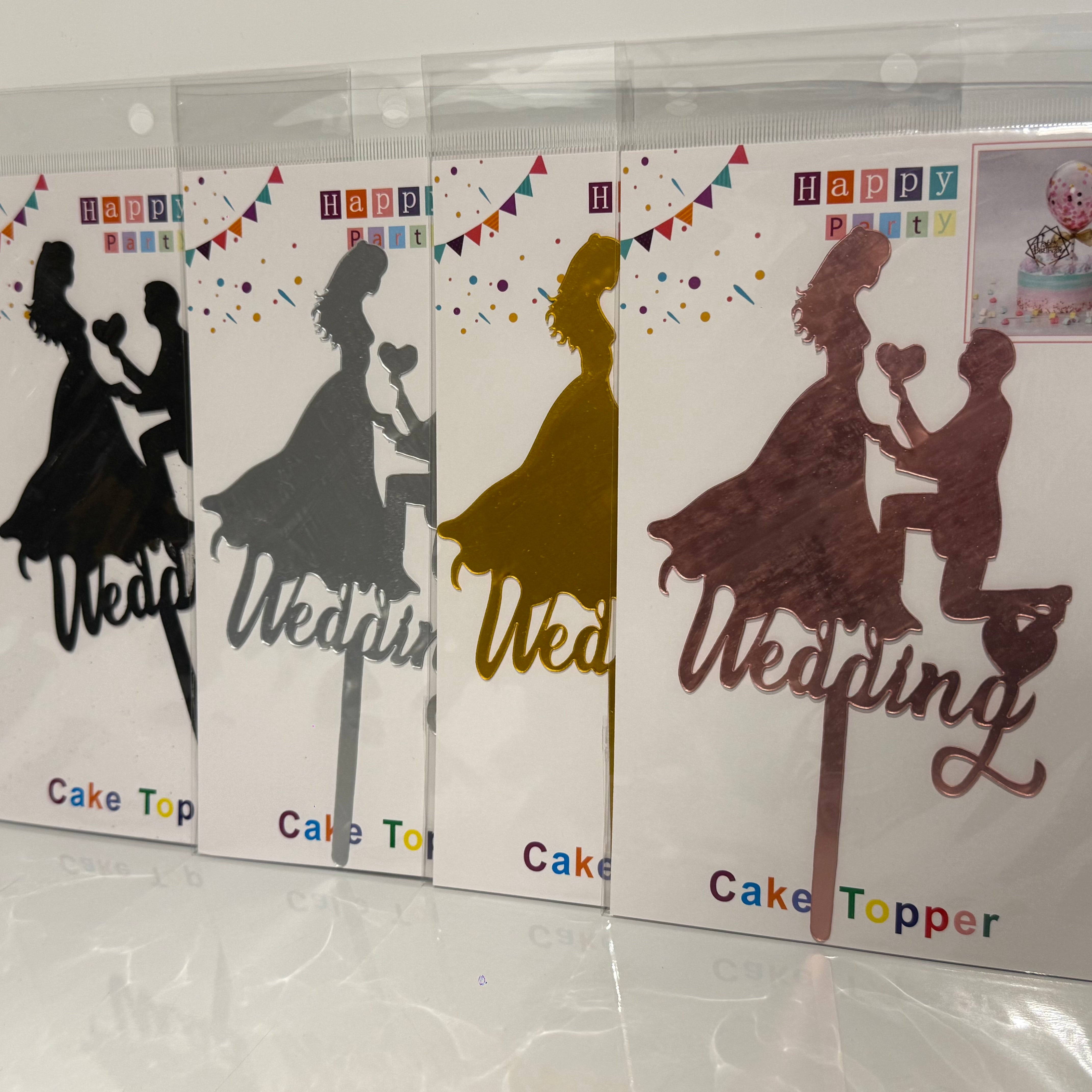 Wedding & Anniversary Cake Topper