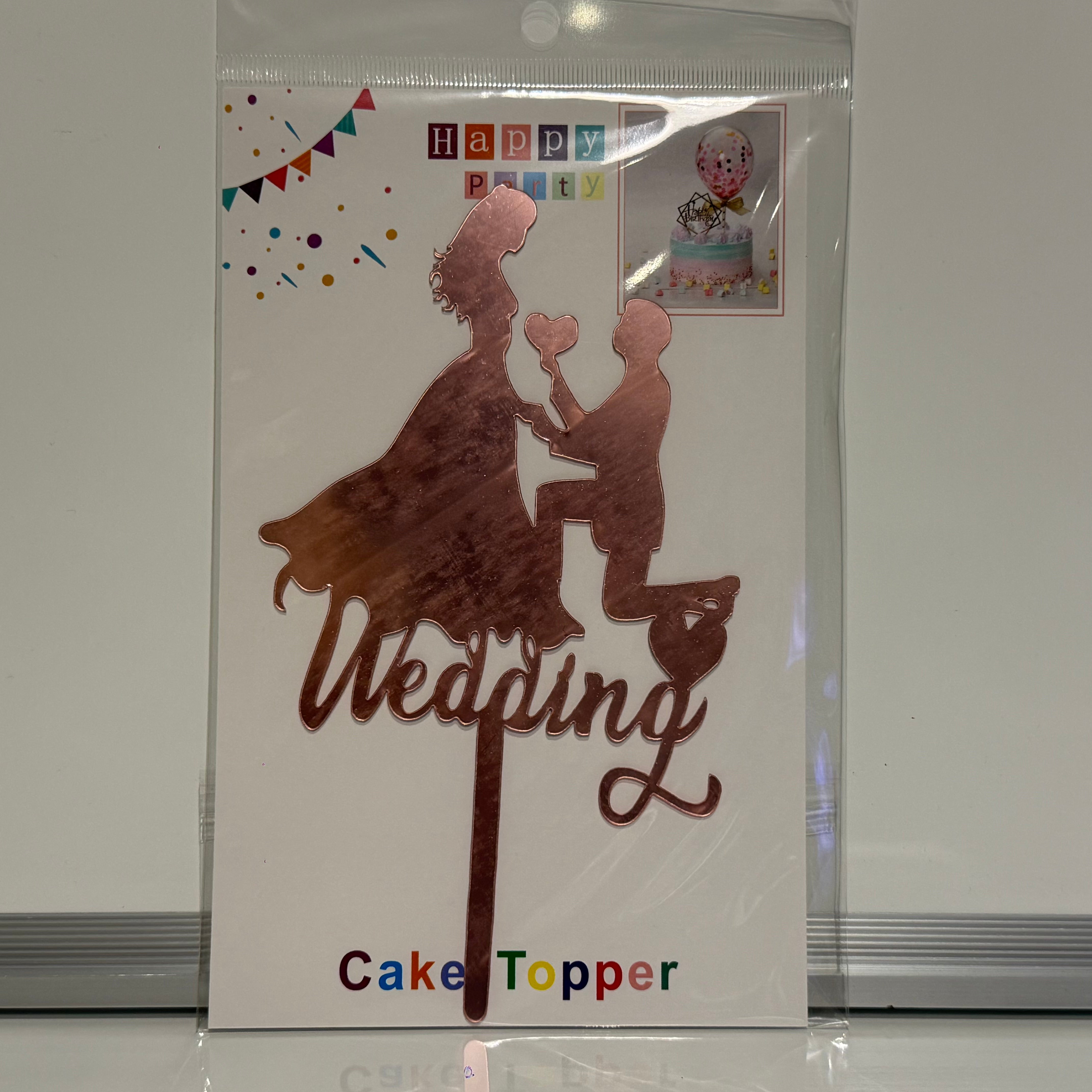 Wedding & Anniversary Cake Topper