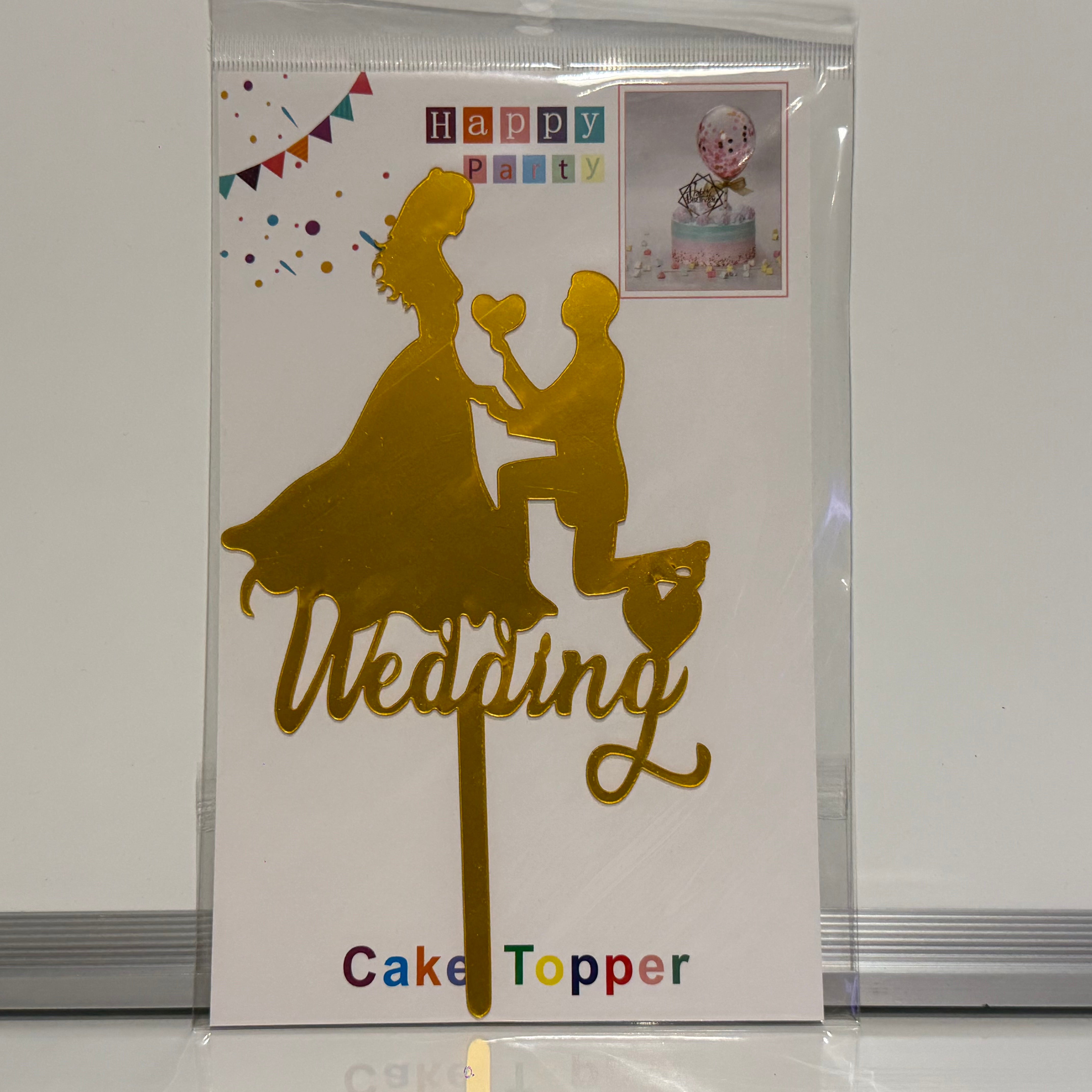 Wedding & Anniversary Cake Topper