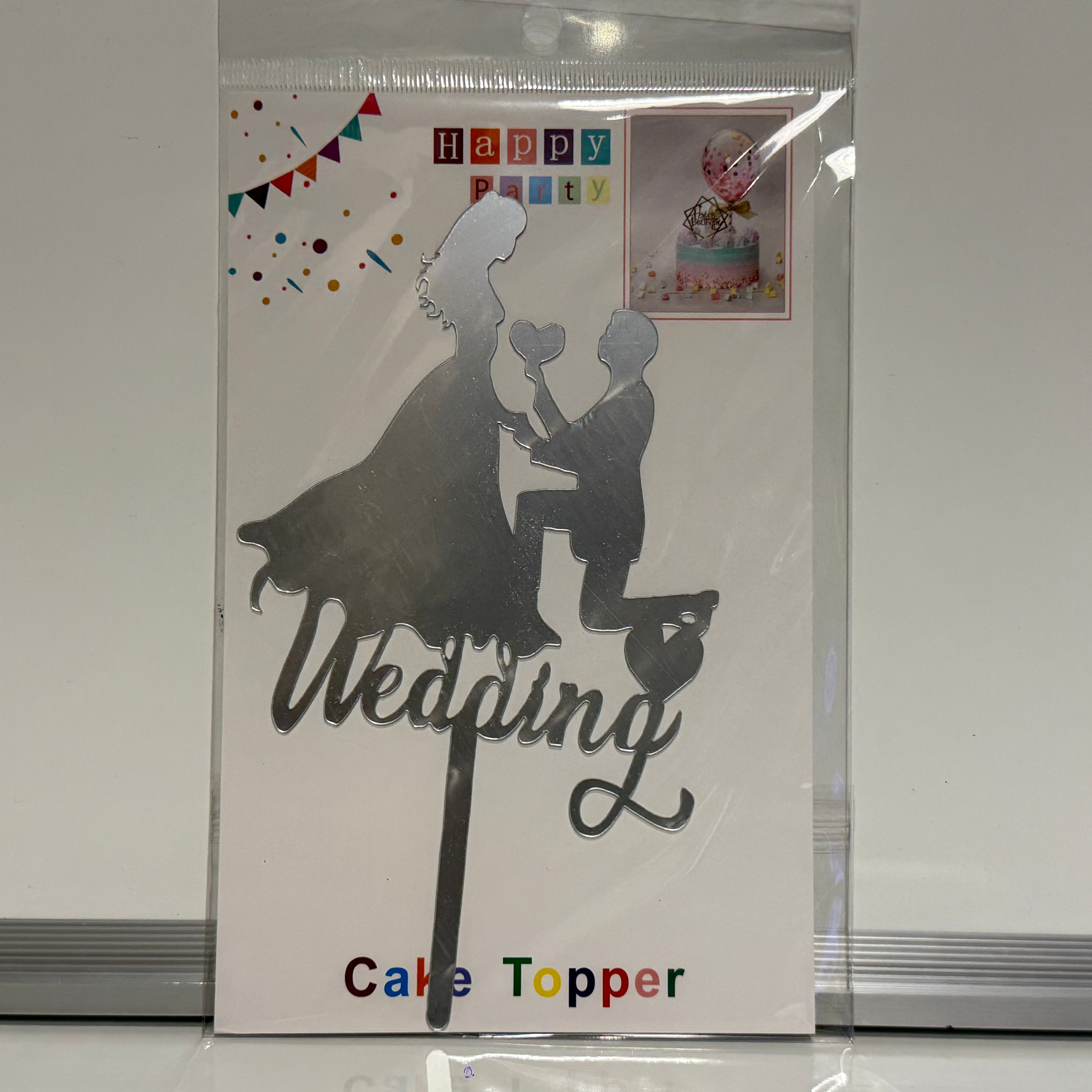 Wedding & Anniversary Cake Topper