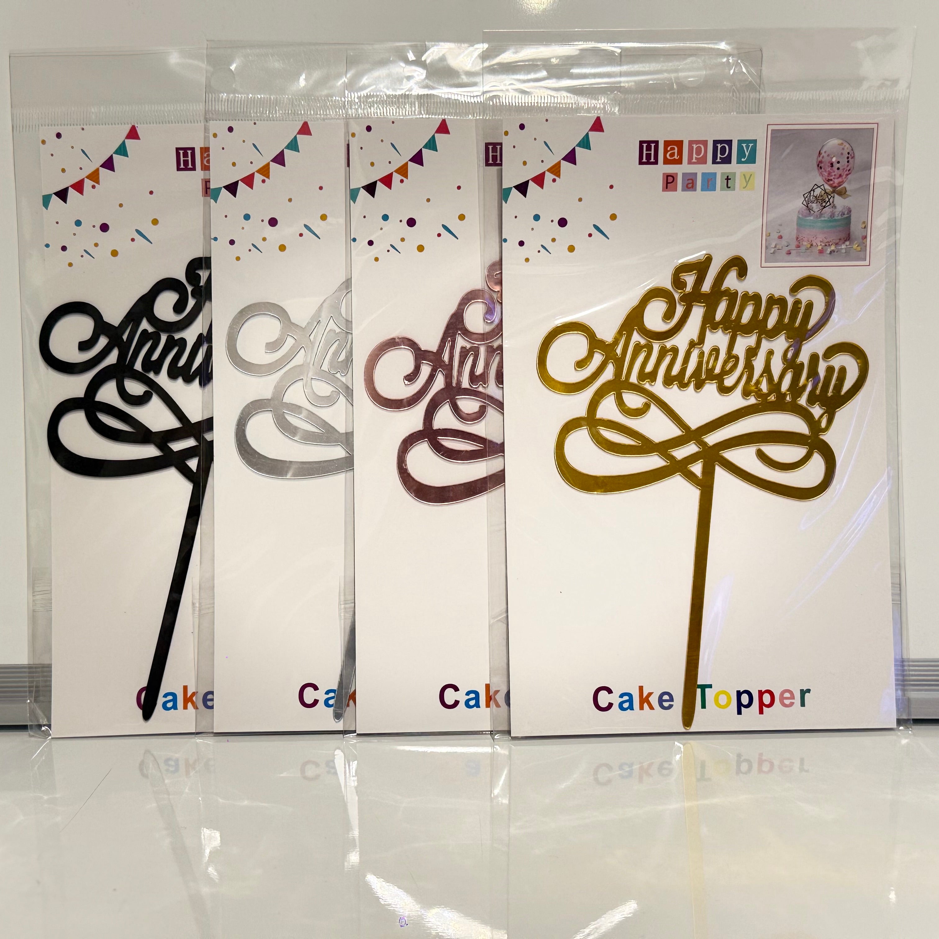 Wedding & Anniversary Cake Topper