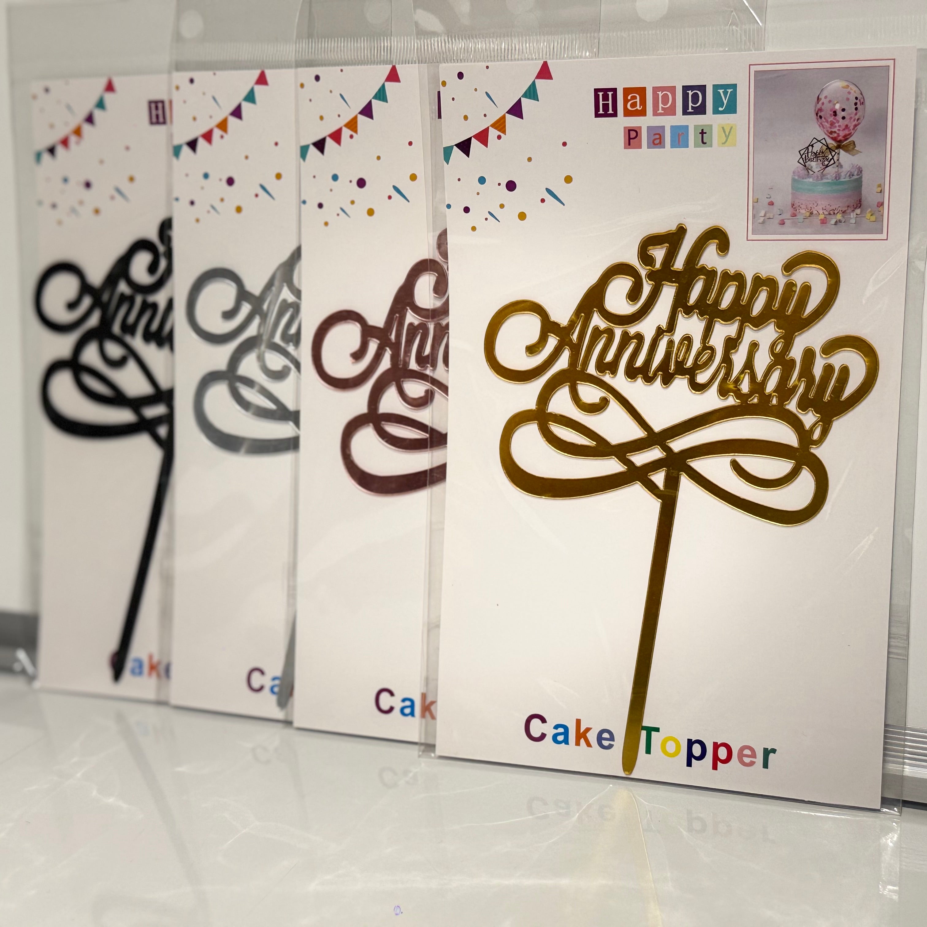 Wedding & Anniversary Cake Topper