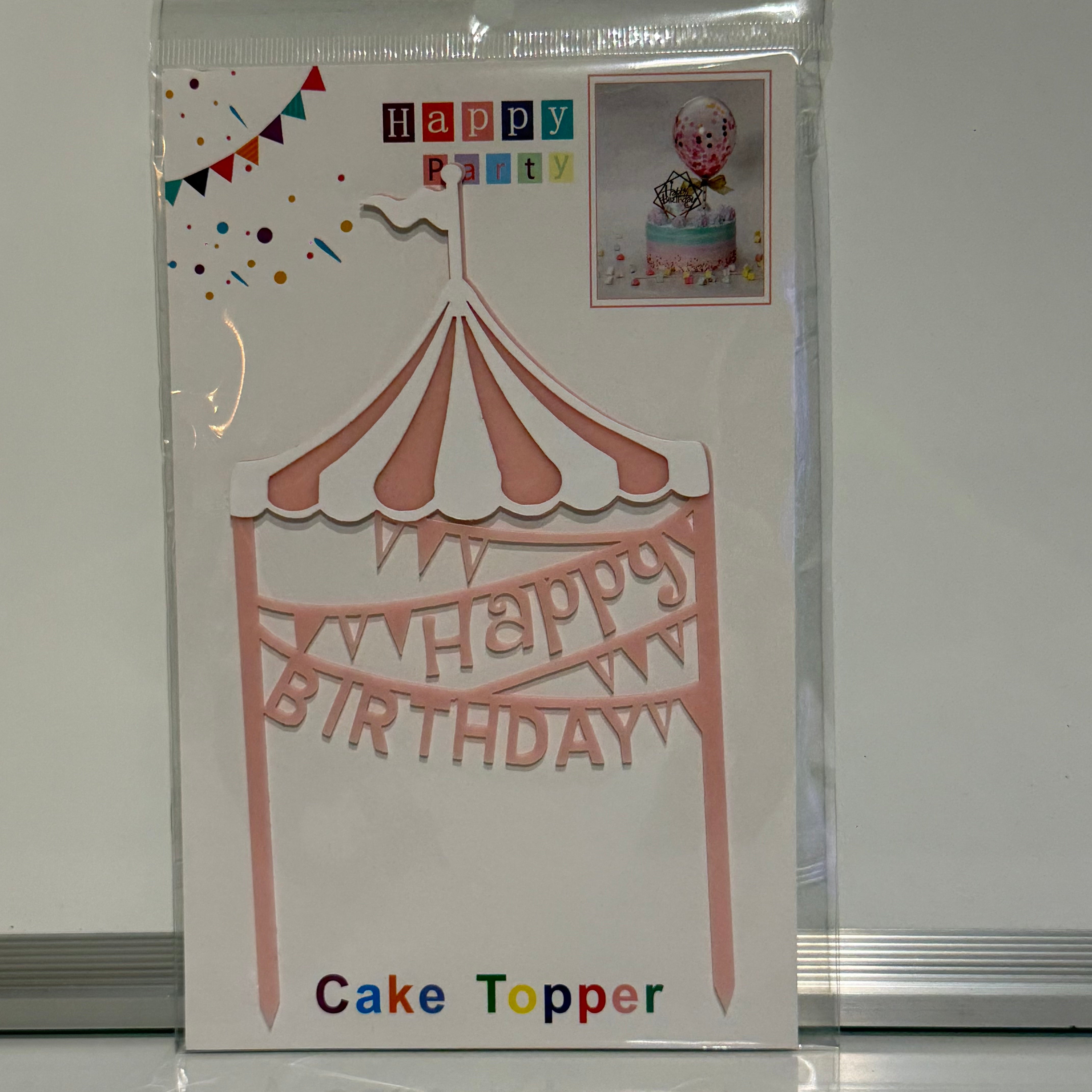 Happy Birthday Cake Toppers