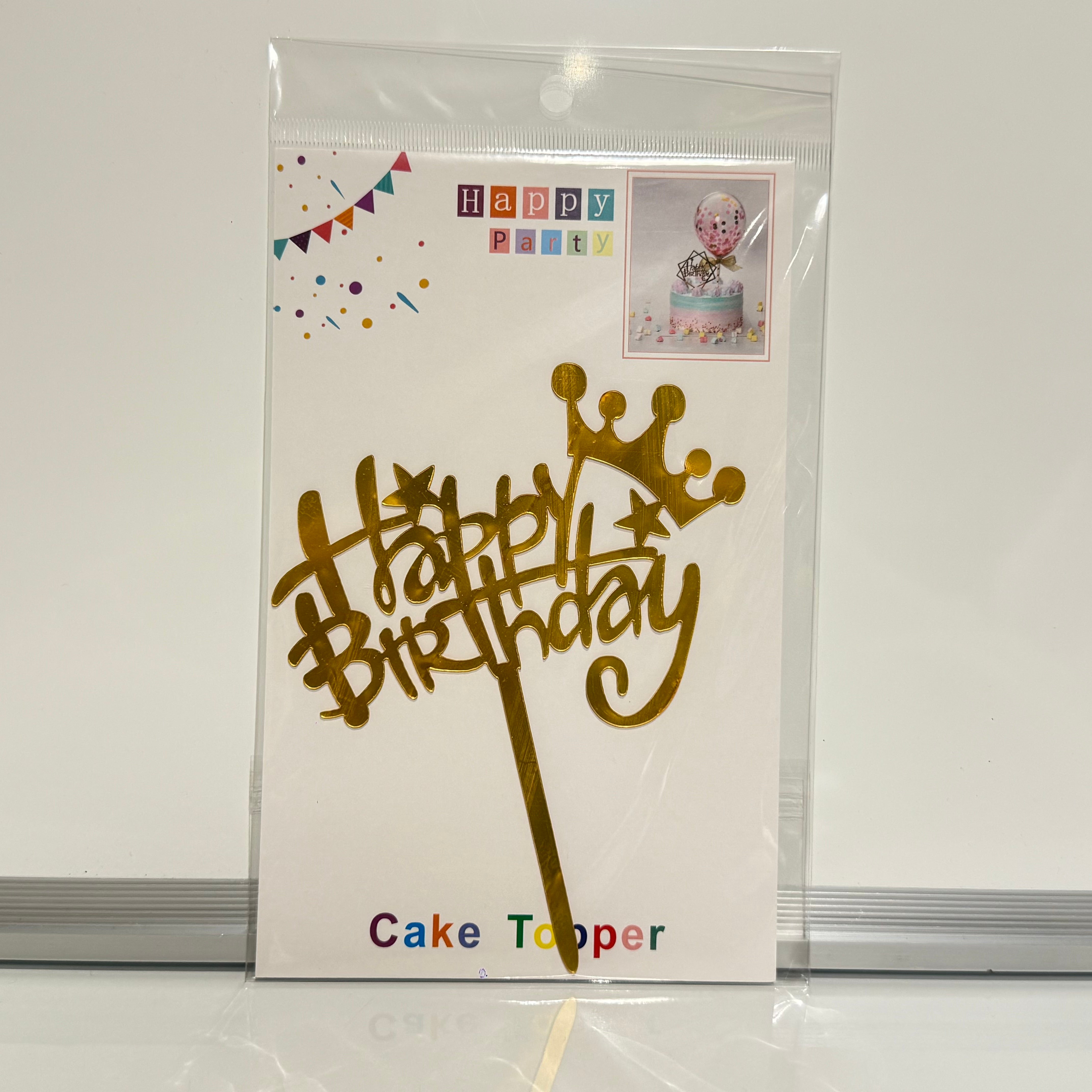 Birthday Cake Toppers