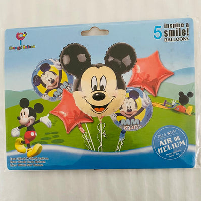 Mickey & Minnie 5pcs Balloon Set