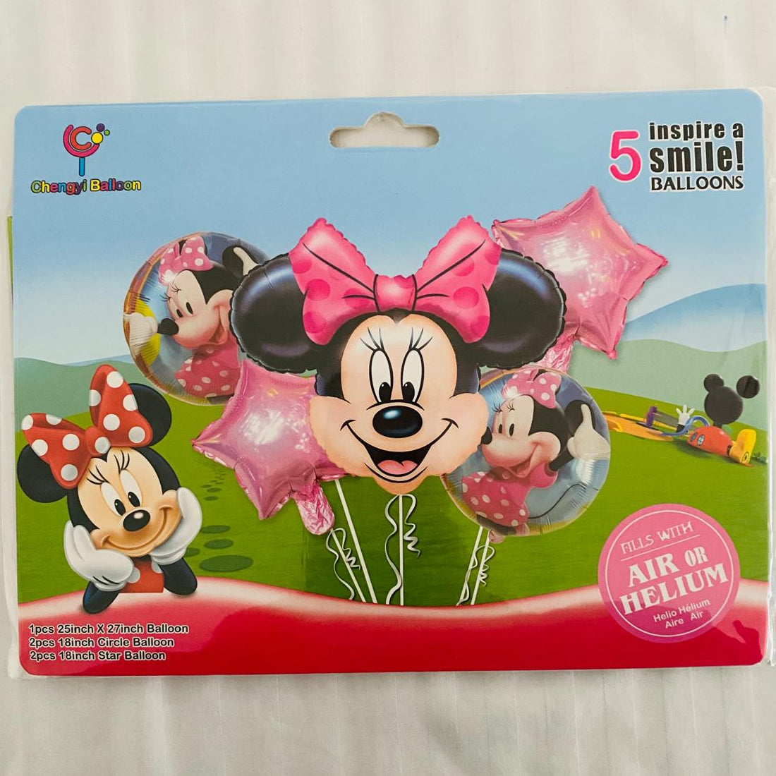 Mickey & Minnie 5pcs Balloon Set