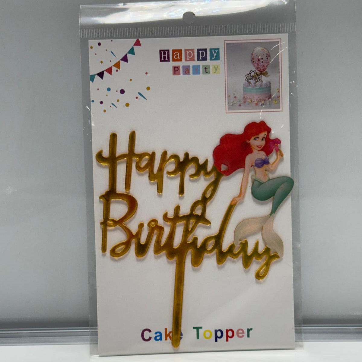 Happy Birthday Theme Cake Toppers
