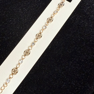 Rose Chain Bracelet