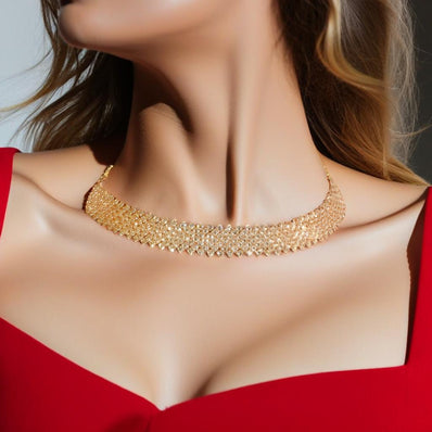 Rhinestone Sparkle Jewellery set