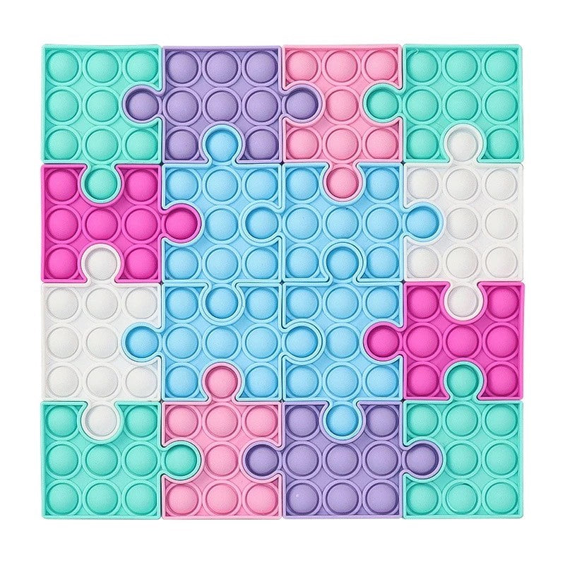 Push Pop Fidget Jigsaw Cubes