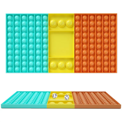 Pop Game Dice Fidget Toy Chest Board
