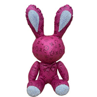 Big Faux Leather Teddy