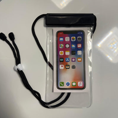 Clear Waterproof Phone Pouch with Lanyard