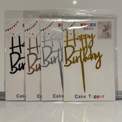 Birthday Cake Toppers