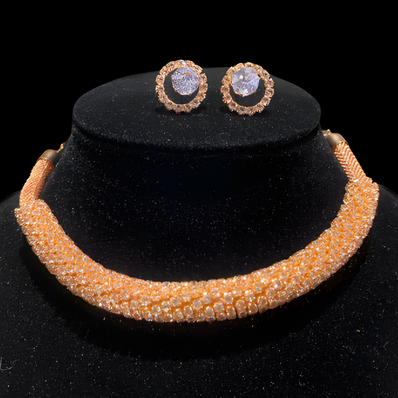 Crystal Collar Necklace