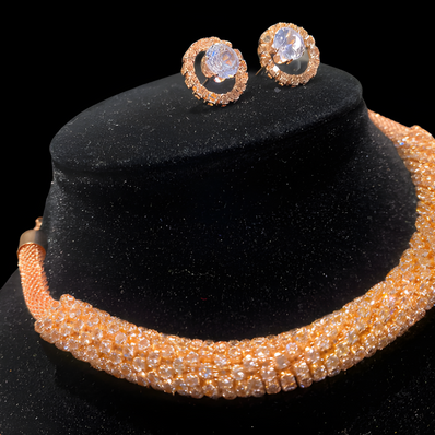 Crystal Collar Necklace