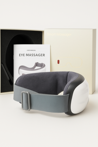 Smart Eye Massager – Bluetooth-Enabled Relaxation