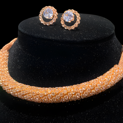 Crystal Collar Necklace