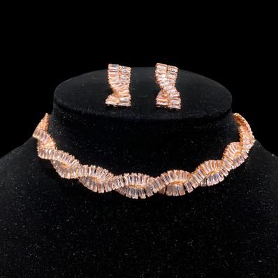 Twirl Crystal Jewellery Set