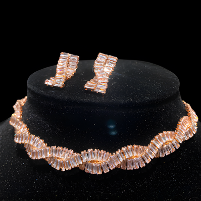 Twirl Crystal Jewellery Set