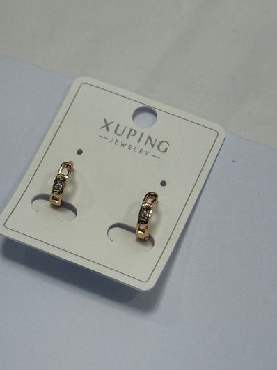 Chain Crystal Earrings