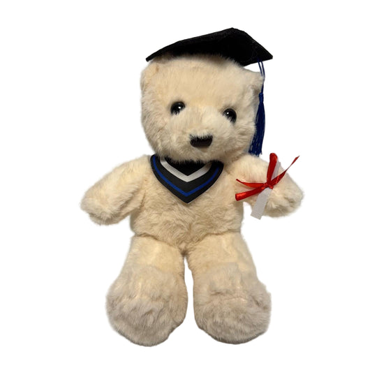 White Graduation Teddies