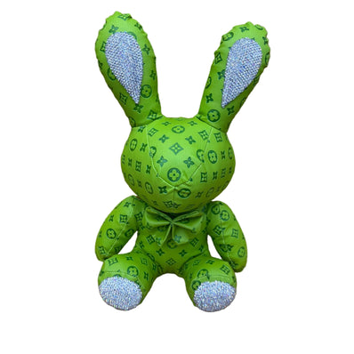 Small Faux Leather Teddy