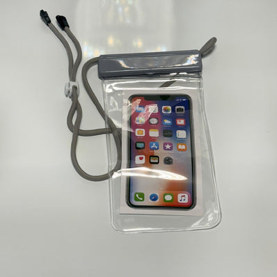 Clear Waterproof Phone Pouch with Lanyard