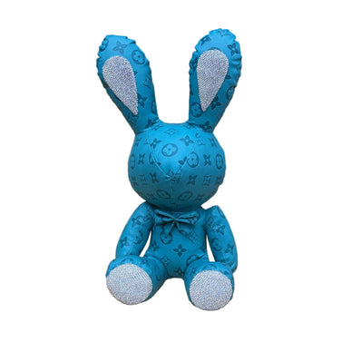 Big Faux Leather Teddy