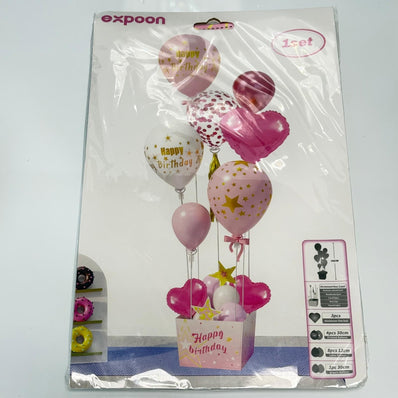 Pink & Blue Balloon Box Set