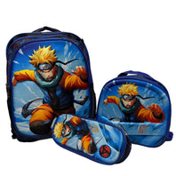 3pcs Boys School Backpack
