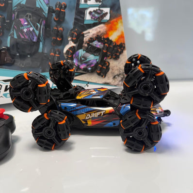 8-Wheel Alloy Stunt Spray Car