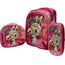 3pcs Pink School Backpack