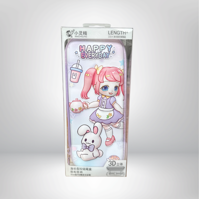 Tea Time Girl Pencil Case