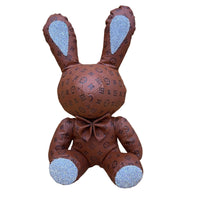 Small Faux Leather Teddy