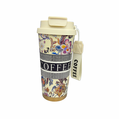 Coffee Cup Floral