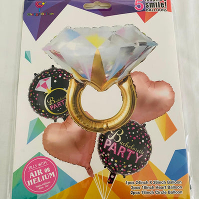 Bachelorette Party 5pcs Balloon Set