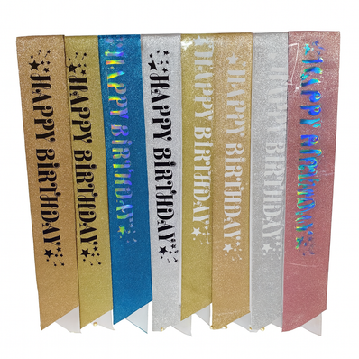 Happy Birthday Ribbon / Sash