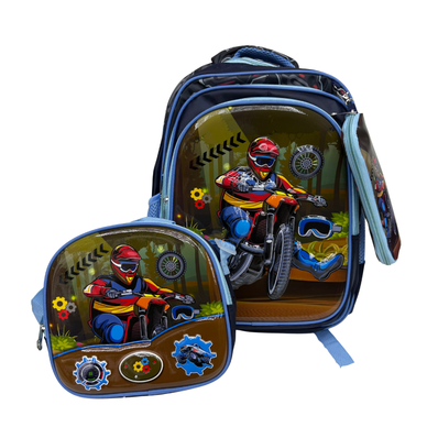 Motorcycle 3pcs Backpack