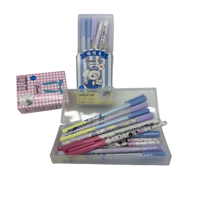 12pcs Erasable Pen Box