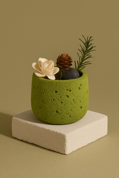 Cup Moon Surface Rock Home Essence