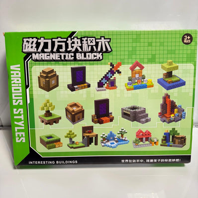 Minecraft Magnetic Blocks 130pcs