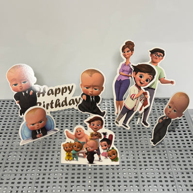 Boss Baby & Dino Land Cake Topper