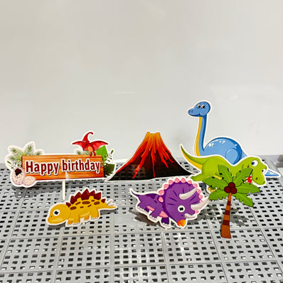 Boss Baby & Dino Land Cake Topper