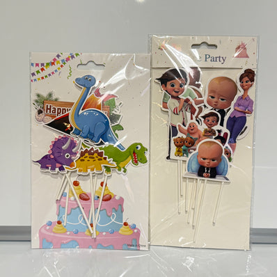 Boss Baby & Dino Land Cake Topper